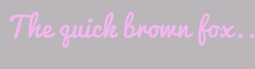 Image with Font Color F2B6EF and Background Color BAB6BA